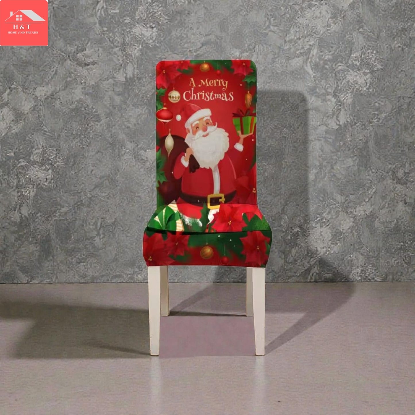 Fundas de Silla con Motivos Navideños