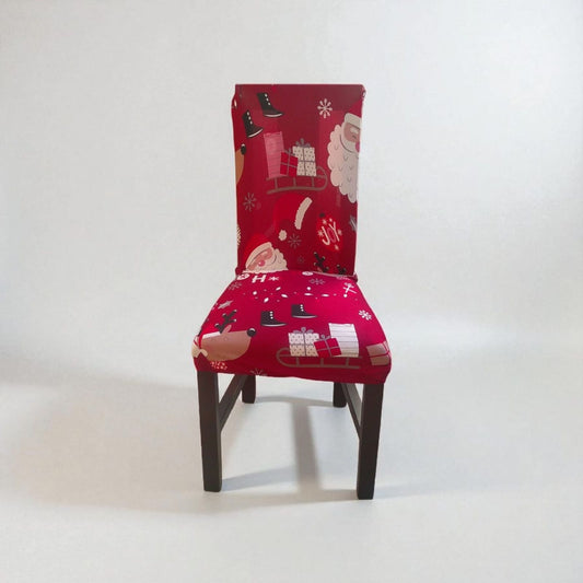 Fundas de Silla con Motivos Navideños