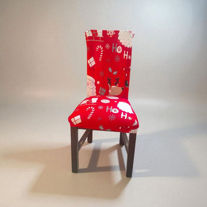 Fundas de Silla con Motivos Navideños