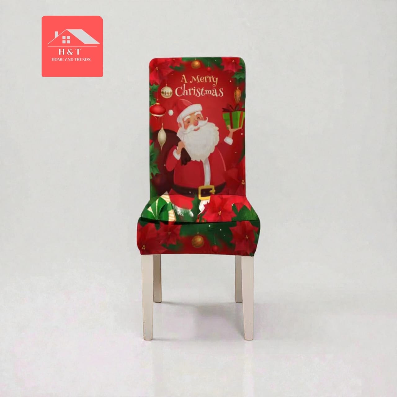 Fundas de Silla con Motivos Navideños